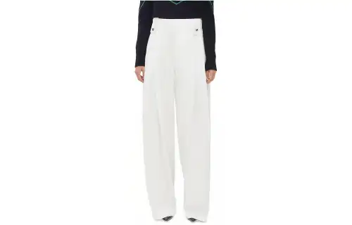 Bottega Veneta High Waist Tapered Fit Trousers