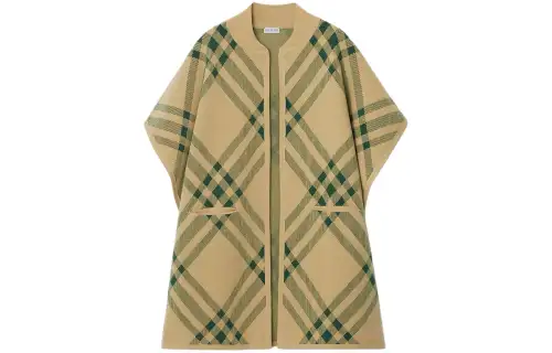 Burberry Cloaks Women's Linen Moderate