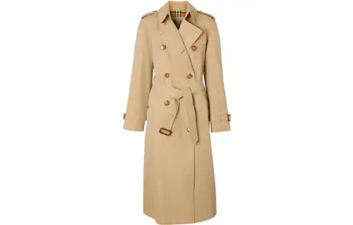 Burberry Cotton Gabardine Trench Coat