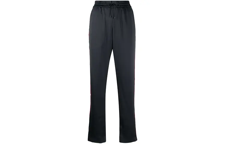 KENZO Casual Pants Women's Black Moderate Straight Fit Pants
