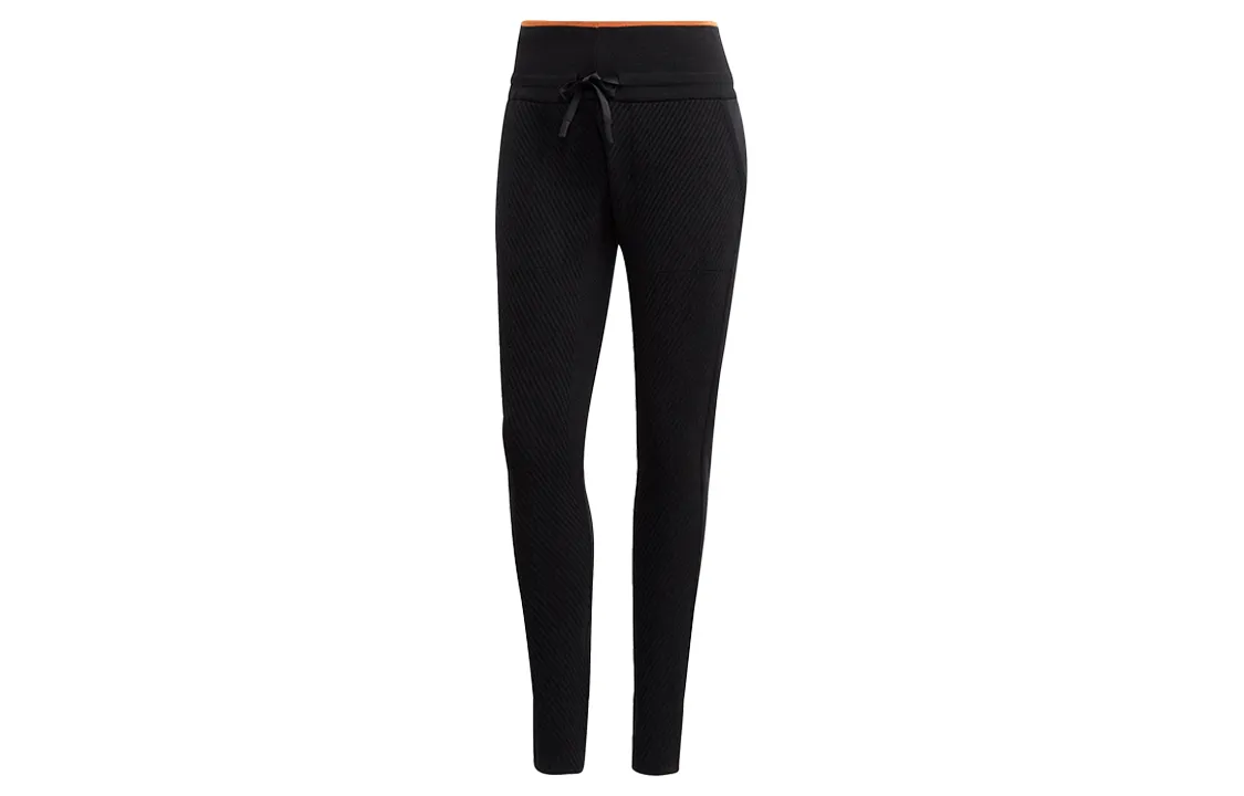 Adidas VRCT Knitted Sweatpants Women's Black Moderate Slim Fit Pants