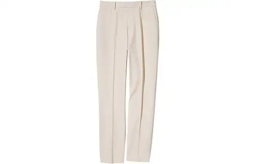 UNIQLO Casual Pants Women's Light Beige Moderate Suit Pants