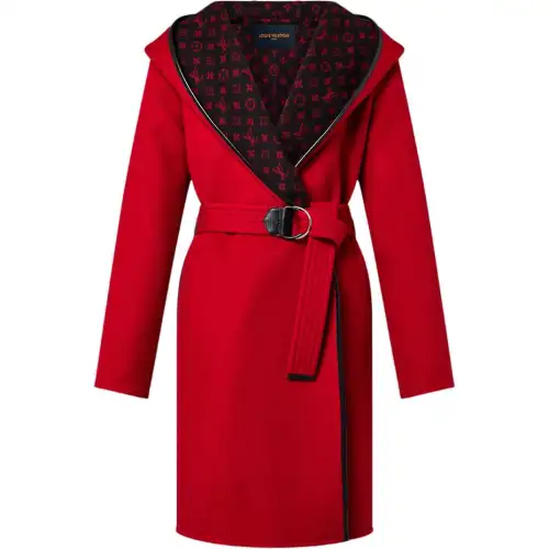 LOUIS VUITTON Coats Women's Red
