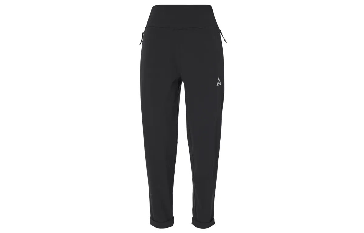 Nike ACG Knitted Sweatpants Women's Black Moderate Tapered Pants