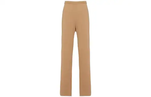 MIU MIU Casual Pants Women's Khaki Moderate Slim Fit Pants