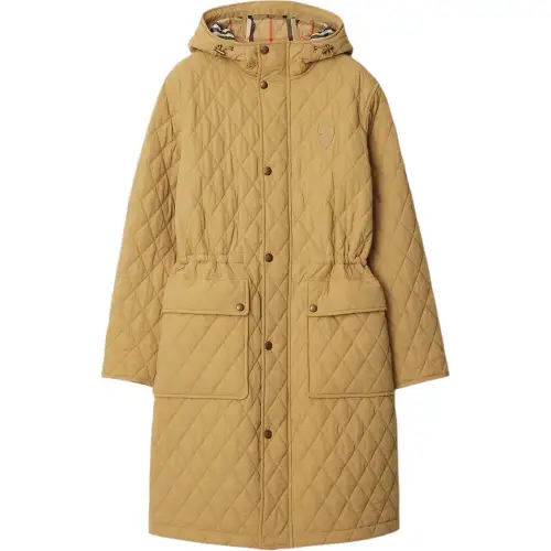 Burberry padded parka coat