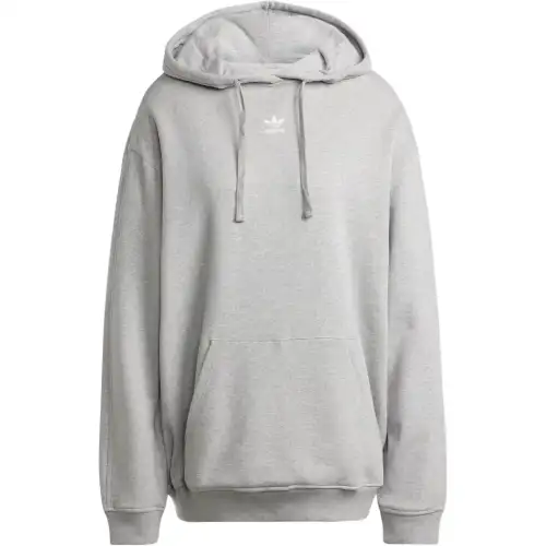 Adidas Essentials Loose French Terry Hoodie Medium Grey Heather