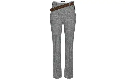 LOUIS VUITTON Casual Pants Women's Black