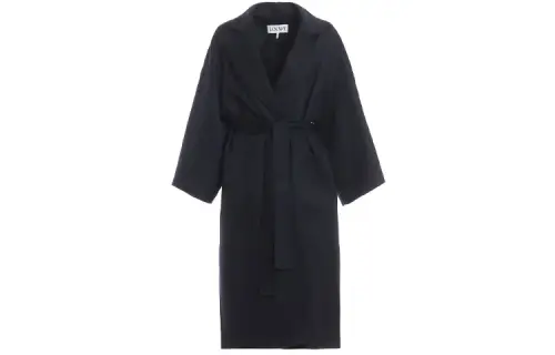 LOEWE Coats Women's Blue Lapel Moderate