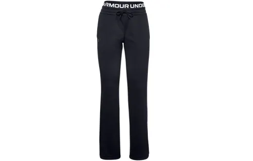 Under Armour Straight Fit Pants Sweatpants Women's Black
