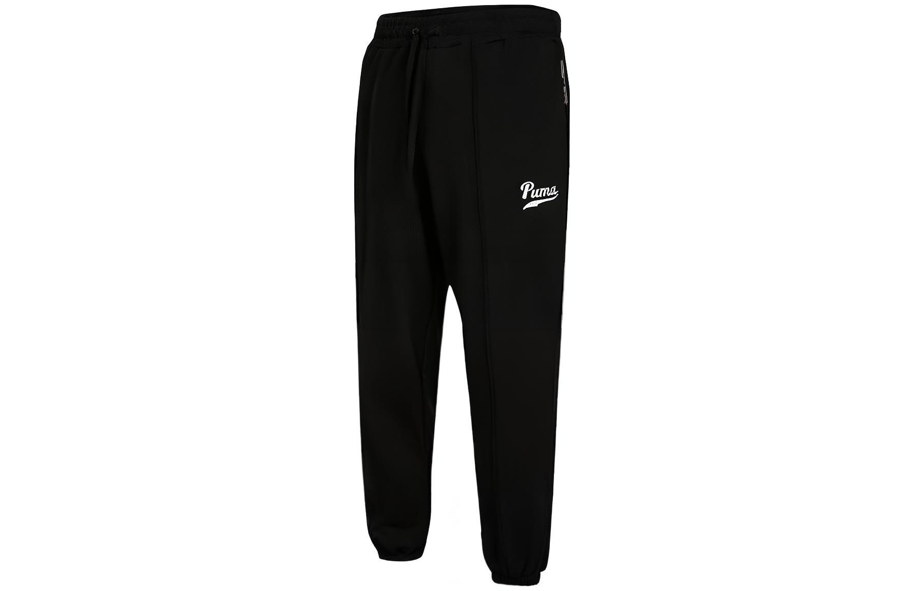 Женские штаны PUMA Тext Logo (черные)