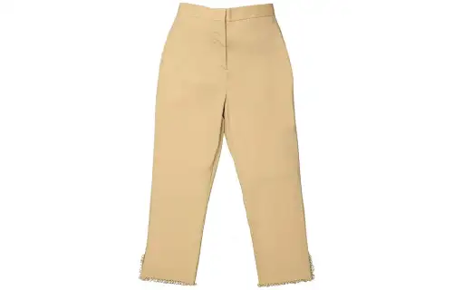 Burberry Casual Pants Women's Yellow