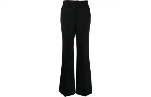 flared tailored trousers