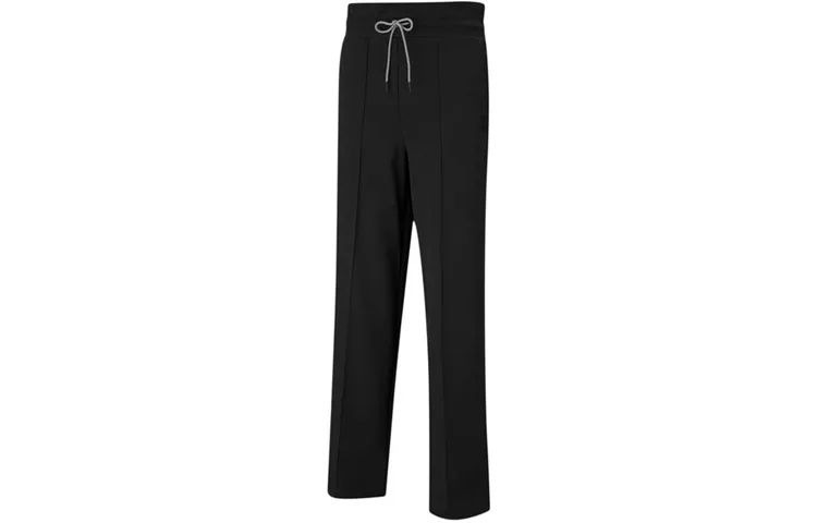 PUMA Casual Pants Women's Black Moderate Wide Leg Pants