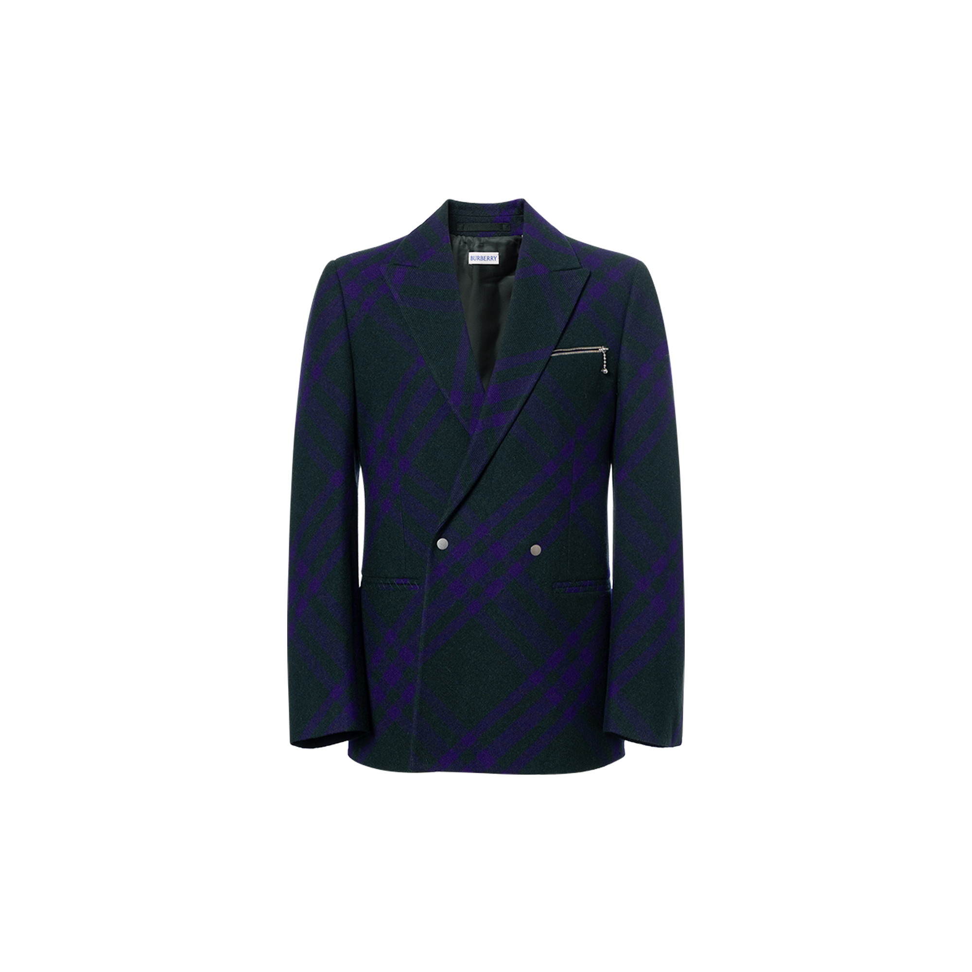 Burberry FW23 Business Suit Coat Women's Dark Purple
