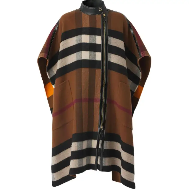 Burberry Cloaks Women's Dark Brown Moderate