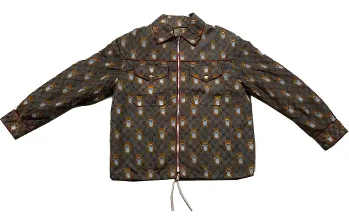 GUCCI Puffer Jacket Women's Brown