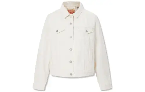 Levis Denim Jacket Women's White