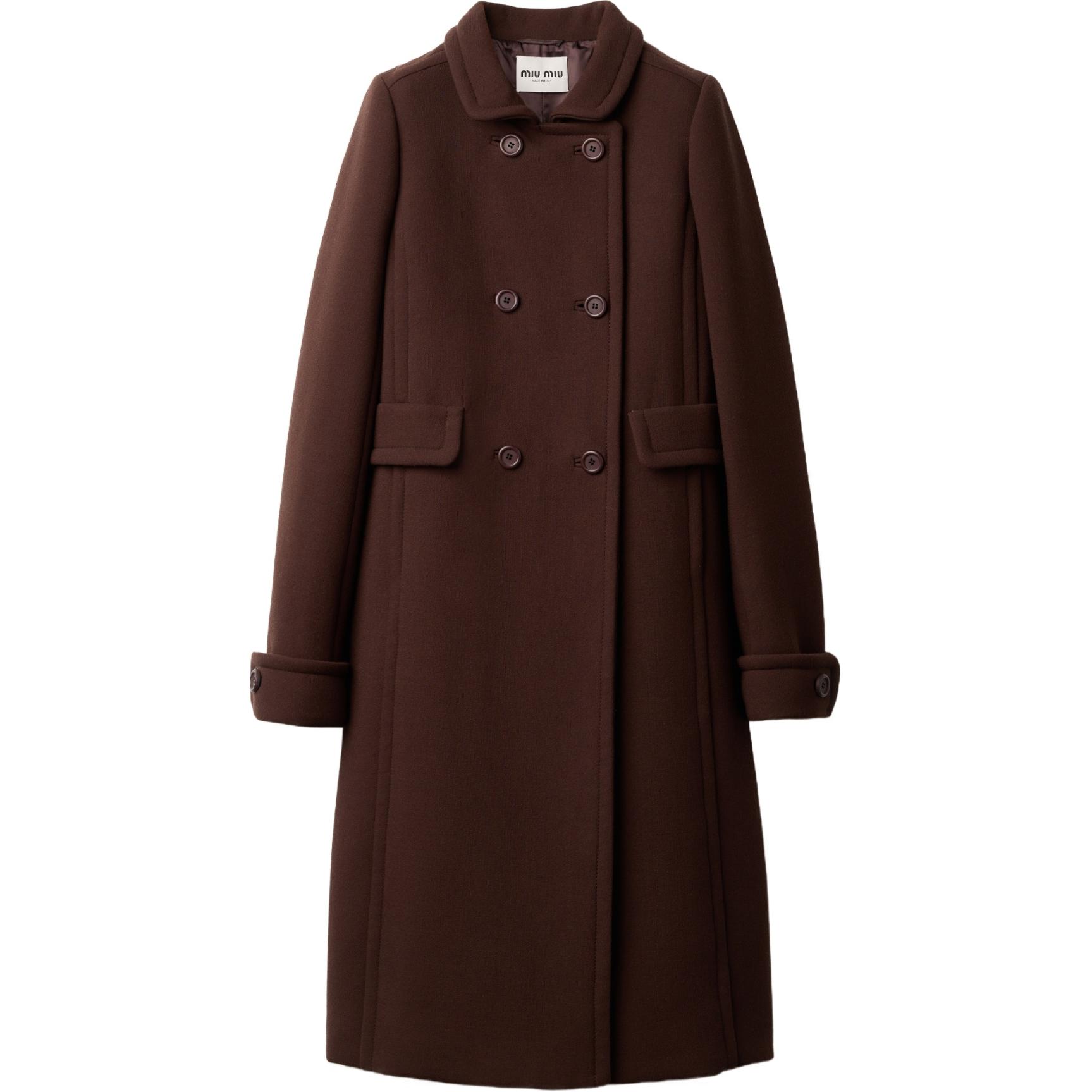 MIU MIU FW24 Coat Women's Brown