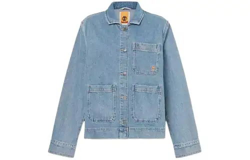 Timberland Denim Jacket Women's Medium Blue