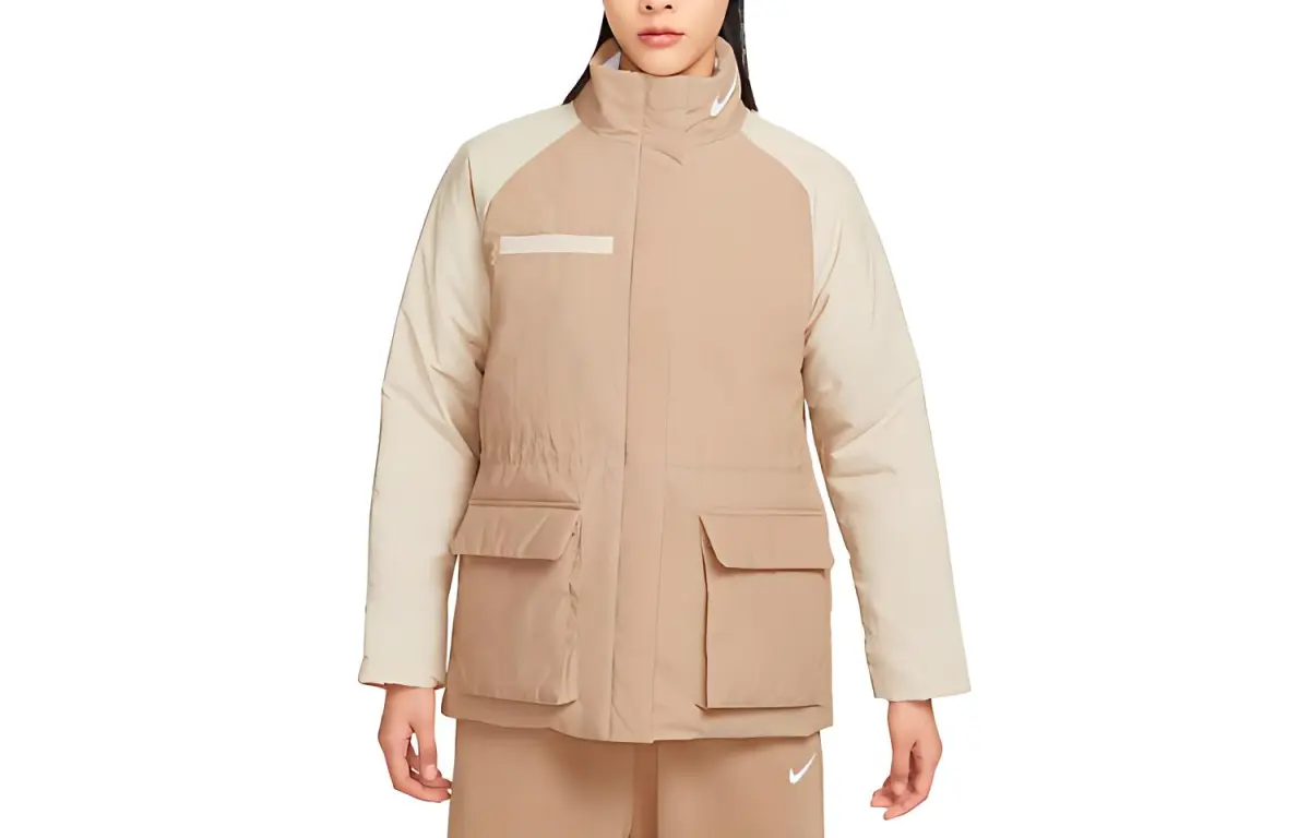 Nike Puffer Jacket Women's Apricot