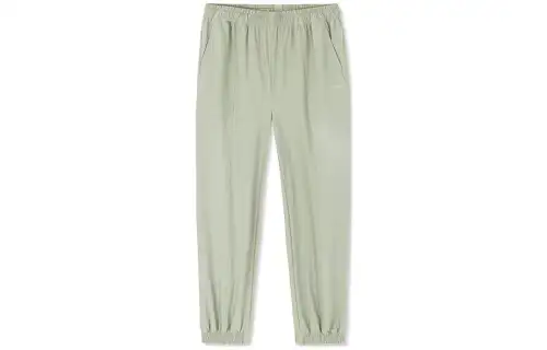 ANTA Variety Training Collection Knitted Sweatpants Women's Green Moderate Cuffed Pants
