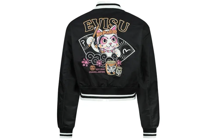 EVISU SS23 Jacket Women's Black