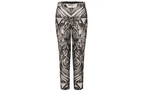 LOUIS VUITTON Casual Pants Women's Gray