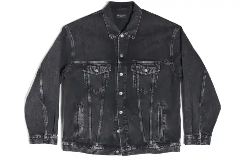 Balenciaga Logo embellished Denim Jacket
