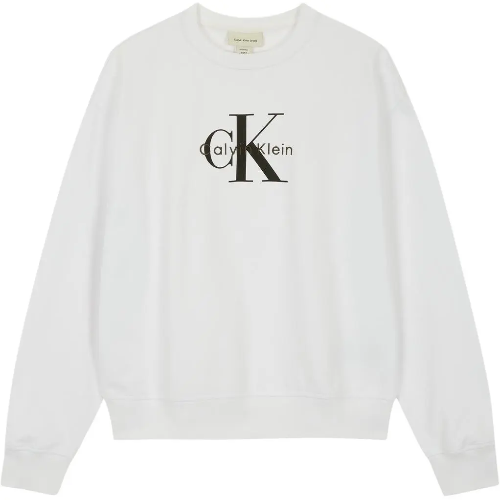 CALVIN KLEIN Sweatshirt Women's Bright White