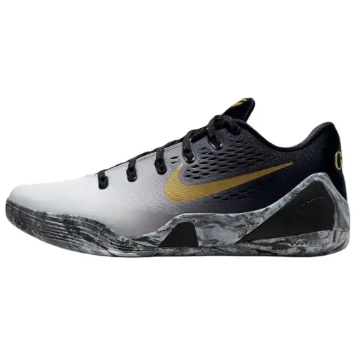 Nike Kobe 9 Protro EM “Gift of Mamba” Fashionable and Versatile Wear-Resistant and Breathable Low-top Basketball Shoes Men’s Black Overseas Version