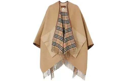 Burberry Cloaks Women's Khaki Moderate