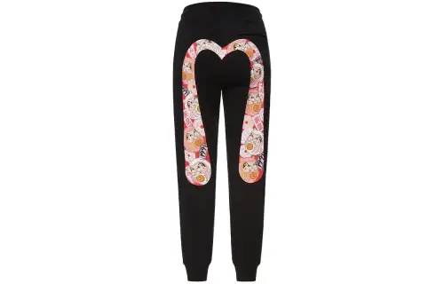 EVISU Casual Pants Women's Black