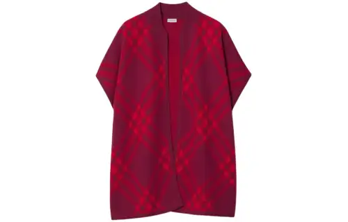 Burberry Cloaks Women's Red