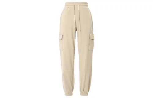 Converse Knitted Sweatpants Women's Brown Moderate Cuffed Pants