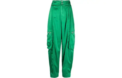 Bottega Veneta SS22 Cargo Pants Women's Green