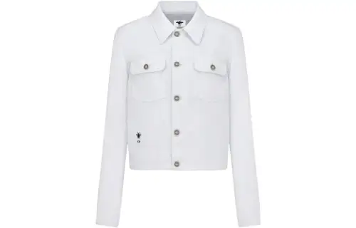 DIOR FW22 Denim Jacket Women's White