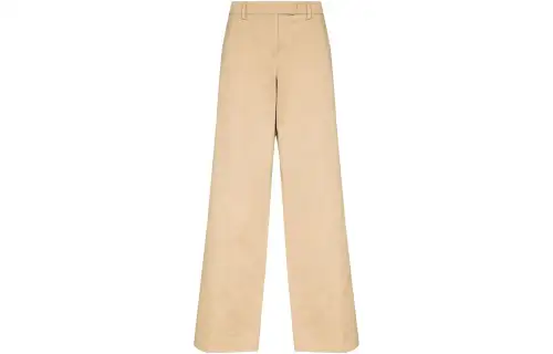 MIU MIU Casual Pants Women's Khaki Moderate Straight Fit Pants