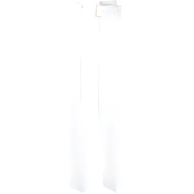 Golden Goose Casual Pants Women's White Moderate Wide Leg Pants