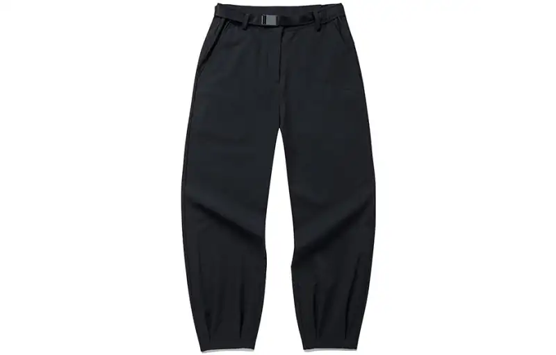Anta Cuffed Pants Casual Pants Women's Basic Black