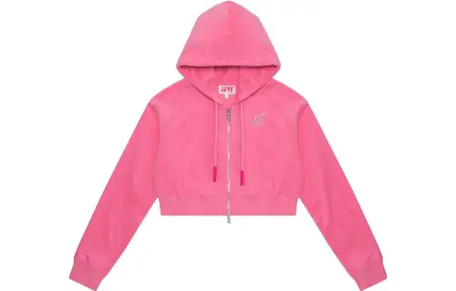 A BATHING APE Cropped Coats Women's Hooded Moderate