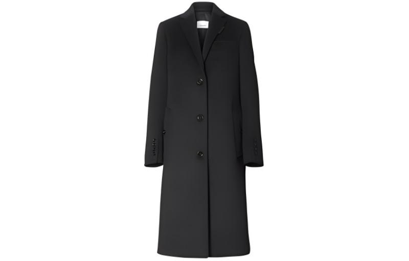 Женское пальто Burberry Шерстяное (черное)