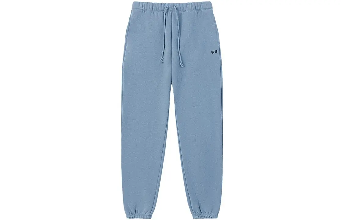 Vans ASHLEY BLUE Knitted Sweatpants Women's Blue Moderate Cuffed Pants