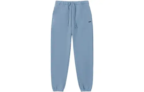 Vans ASHLEY BLUE Knitted Sweatpants Women's Blue Moderate Cuffed Pants
