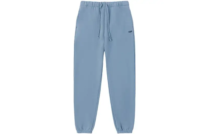 Vans ASHLEY BLUE Knitted Sweatpants Women's Blue Moderate Cuffed Pants