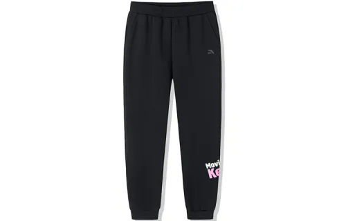 Anta Knitted Sweatpants Women's Black