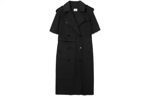 Burberry Short sleeved Belted Trenchcoat Dress