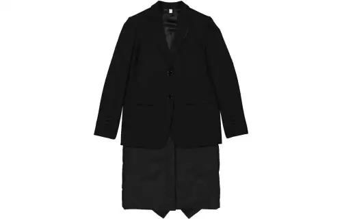 Burberry Business Suit Coat Women's Black