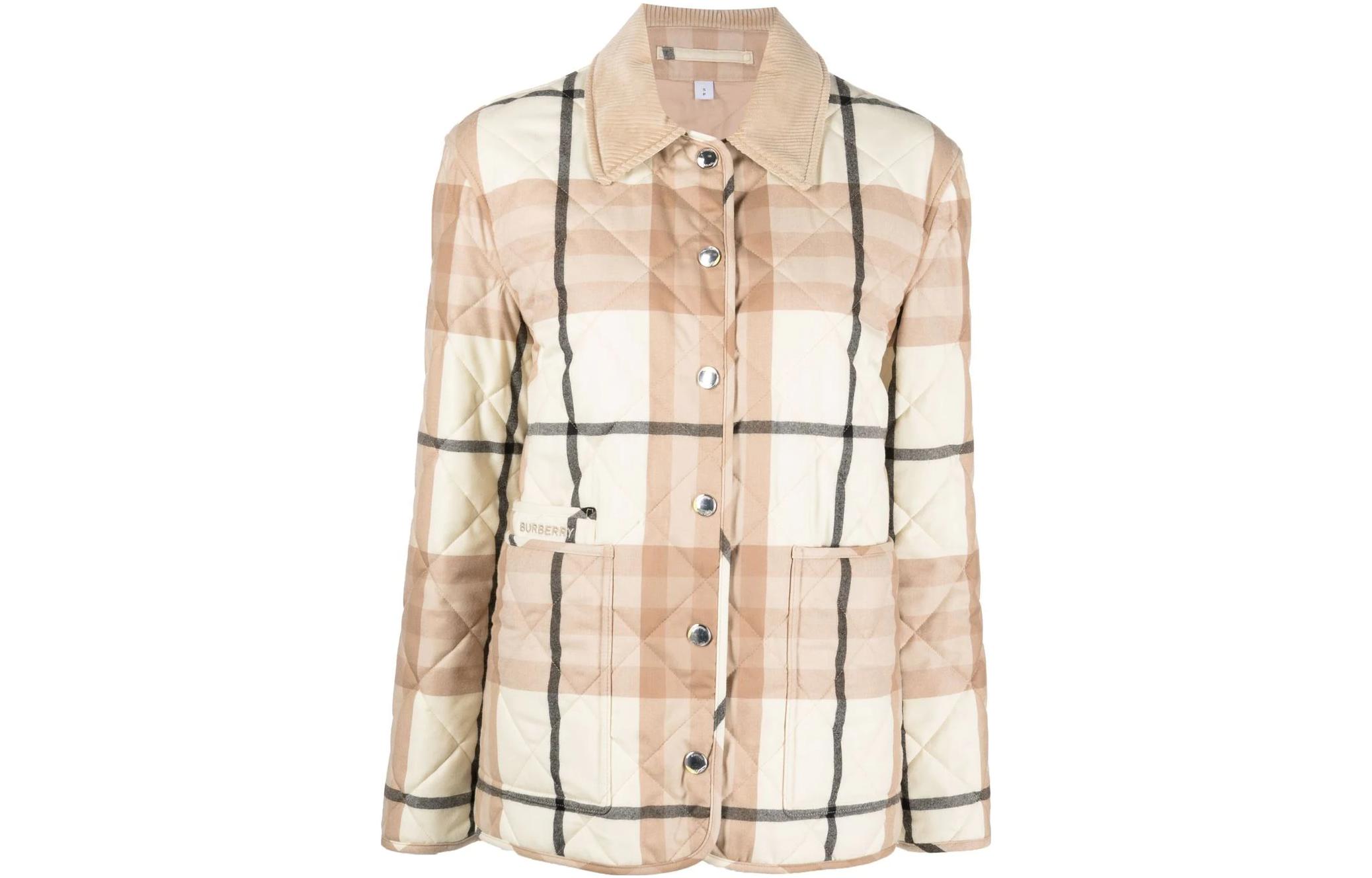 【Previous Season】Vintage Check quilted jacket