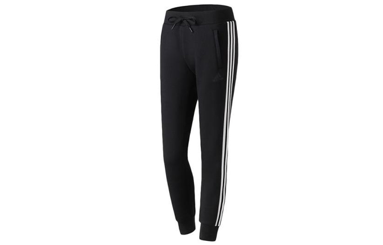 Женские штаны adidas (черно-белые)